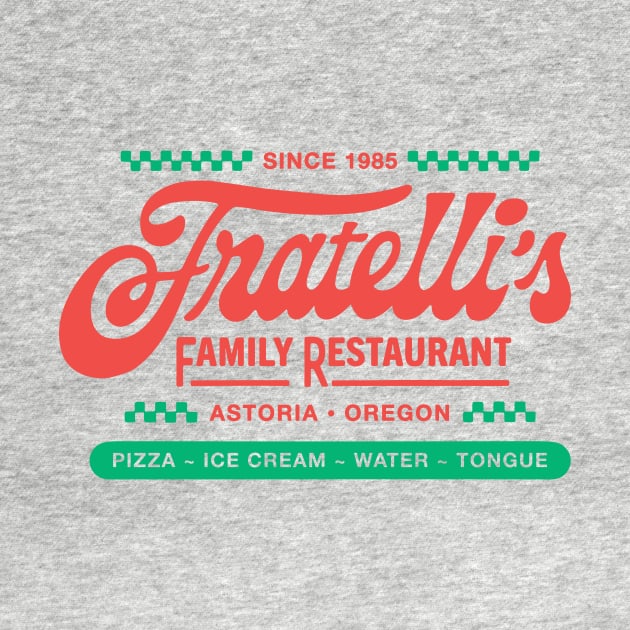 Fratelli's Family Restaurant The Goonies 80s Oregon by lorenklein